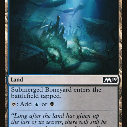 Submerged Boneyard [Core Set 2019]