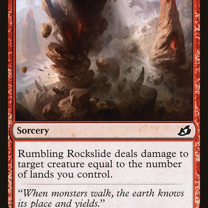 Rumbling Rockslide [Ikoria: Lair of Behemoths]