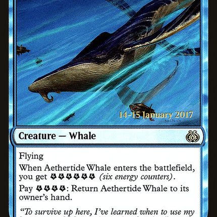 Aethertide Whale [Aether Revolt Prerelease Promos]