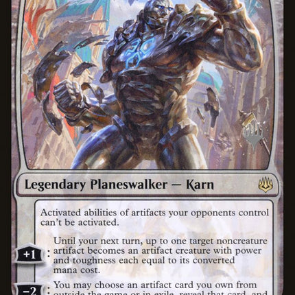 Karn, the Great Creator (Promo Pack) [War of the Spark Promos]