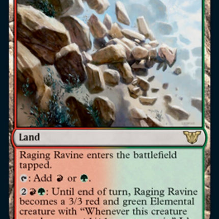 Raging Ravine [Kamigawa: Neon Dynasty Commander]