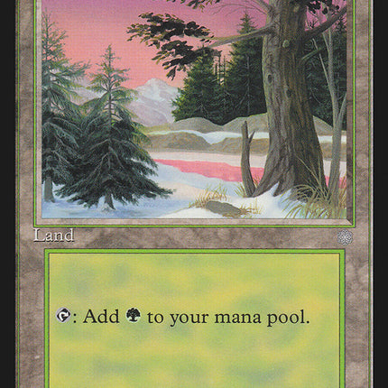 Forest (Pink Sky) [Ice Age]