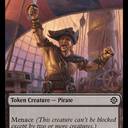 City's Blessing // Pirate (0005) Double-Sided Token [The Lost Caverns of Ixalan Commander Tokens]