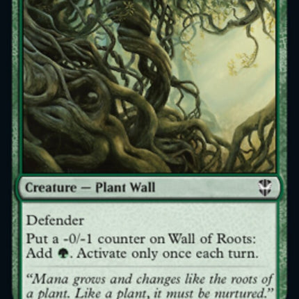 Wall of Roots [Streets of New Capenna Commander]