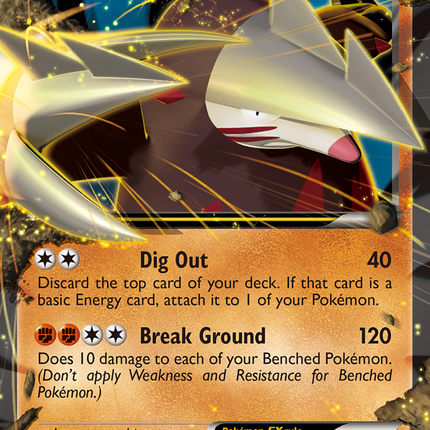 Excadrill EX (82/113) [Black & White: Legendary Treasures]