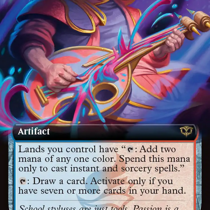 Resonating Lute (Extended Art) [Secrets of Strixhaven]