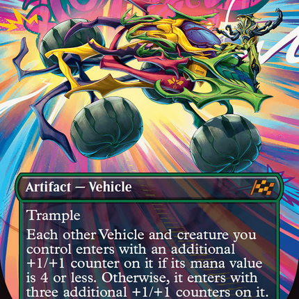 Thunderous Velocipede (Borderless) [Aetherdrift]