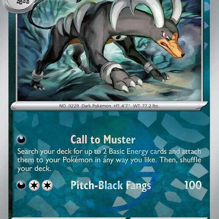 Houndoom (063/131) (Poke Ball Pattern) [Scarlet & Violet: Prismatic Evolutions]
