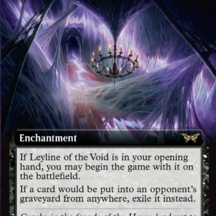 Leyline of the Void (Extended Art) [Duskmourn: House of Horror]