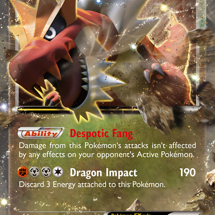 Tyrantrum EX (XY70) [XY: Black Star Promos]