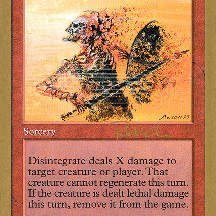 Disintegrate (Paul McCabe) [World Championship Decks 1997]