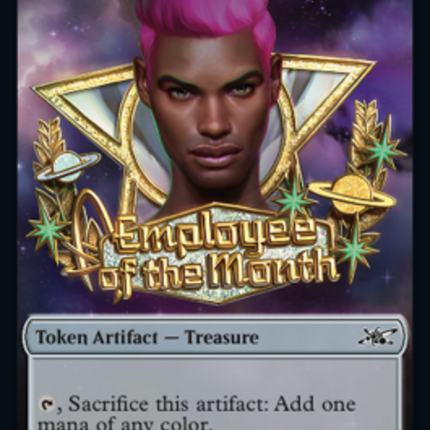 Squirrel // Treasure (012) Double-Sided Token [Unfinity Tokens]
