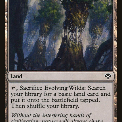 Evolving Wilds [Duel Decks: Speed vs. Cunning]