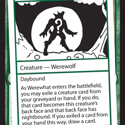 Werewhat [Mystery Booster 2 Playtest Cards]
