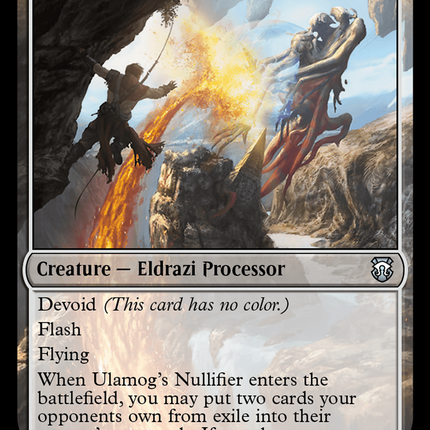 Ulamog's Nullifier (Ripple Foil) [Modern Horizons 3 Commander]