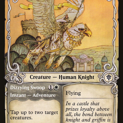 Ardenvale Tactician // Dizzying Swoop (Showcase) [Throne of Eldraine]