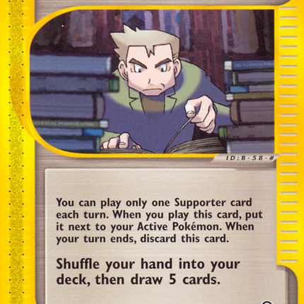 Professor Oak's Research (149/165) [Expedition: Base Set]