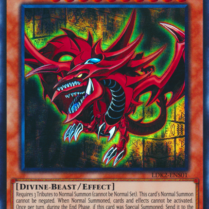 Slifer the Sky Dragon [LDK2-ENS01] Ultra Rare