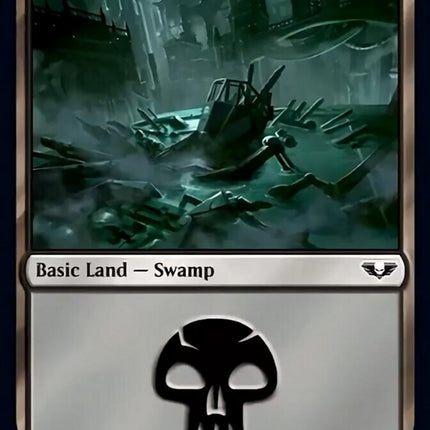 Swamp (314) (Surge Foil) [Warhammer 40,000]