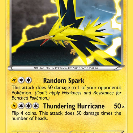 Zapdos (41/99) (Blister Exclusive) [Black & White: Next Destinies]