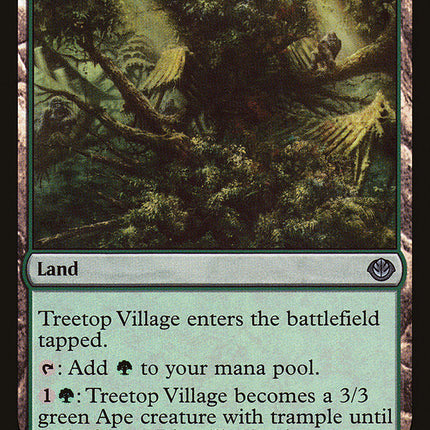 Treetop Village (Garruk vs. Liliana) [Duel Decks Anthology]