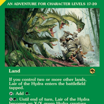 Lair of the Hydra (Dungeon Module) [Dungeons & Dragons: Adventures in the Forgotten Realms]
