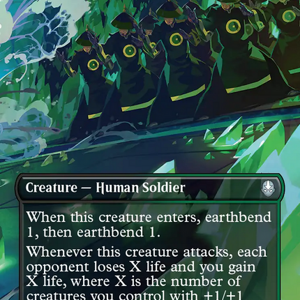 Dai Li Agents (Borderless) [Avatar: The Last Airbender]
