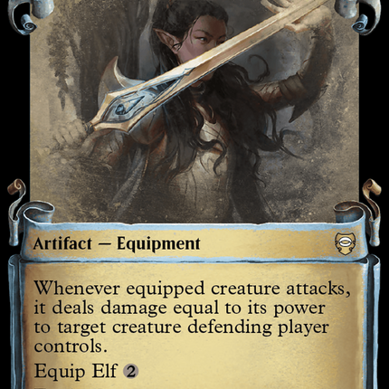 Lothlorien Blade [The Lord of the Rings: Tales of Middle-Earth Commander Showcase Scrolls]
