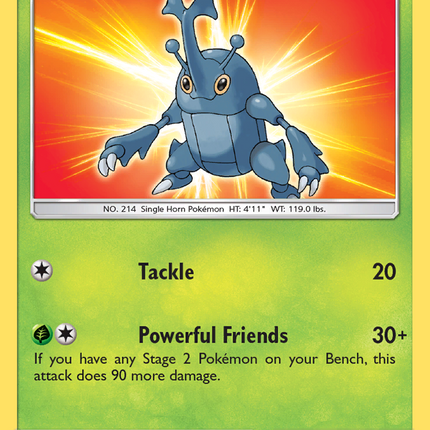 Heracross (18/214) [Sun & Moon: Lost Thunder]