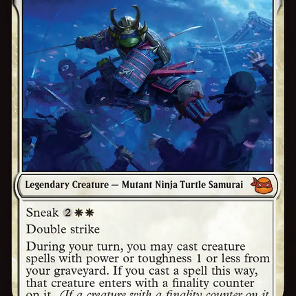 Leonardo, Sewer Samurai [Teenage Mutant Ninja Turtles]