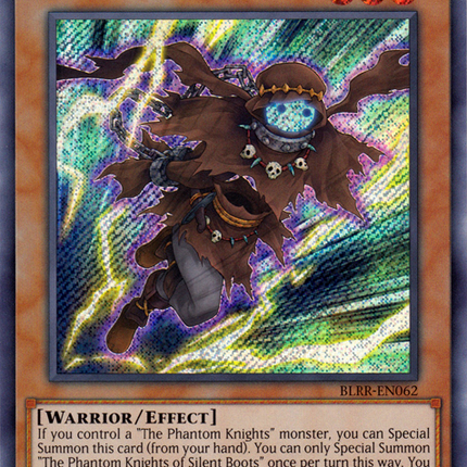 The Phantom Knights of Silent Boots [BLRR-EN062] Secret Rare