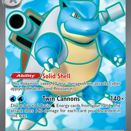 Blastoise ex (184/165) [Scarlet & Violet 151]
