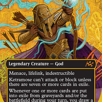 Ketramose, the New Dawn (Borderless) (First-Place Foil) [Aetherdrift]