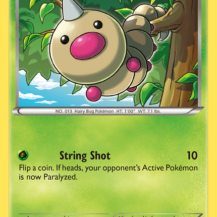 Weedle (1/39) [XY: Kalos Starter Set]