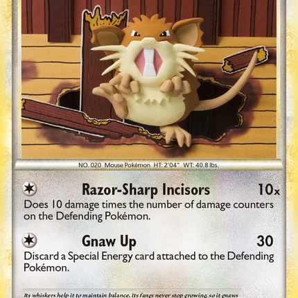 Raticate (34/90) [HeartGold & SoulSilver: Undaunted]