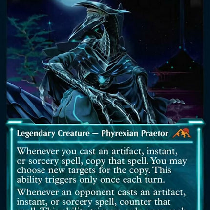 Jin-Gitaxias, Progress Tyrant (Showcase Soft Glow) [Kamigawa: Neon Dynasty]