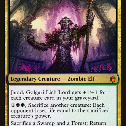 Jarad, Golgari Lich Lord [Commander Anthology]