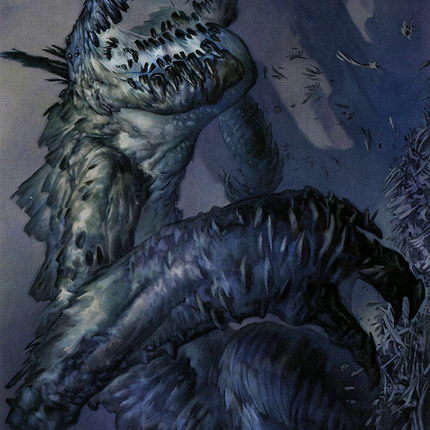 Necrogoyf Art Card [Modern Horizons 2 Art Series]