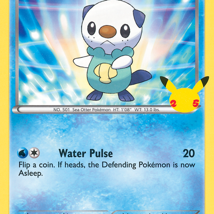 Oshawott (21/25) [McDonald's 25th Anniversary]