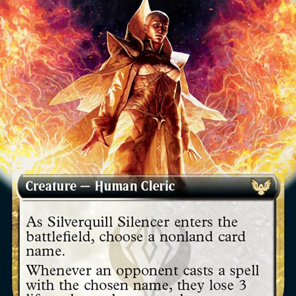 Silverquill Silencer (Extended Art) [Strixhaven: School of Mages]