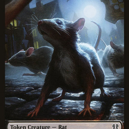 Faerie Rogue // Rat Double-Sided Token [Zendikar Rising Commander Tokens]