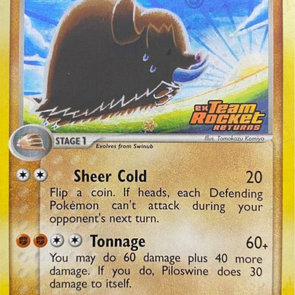 Piloswine (13/109) (Stamped) [EX: Team Rocket Returns]