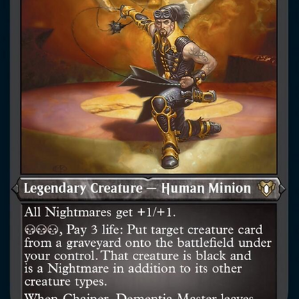 Chainer, Dementia Master (Foil Etched) [Commander Masters]
