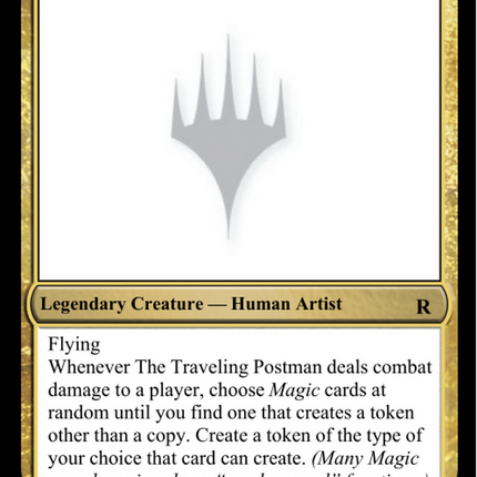 The Traveling Postman [Unknown Event]