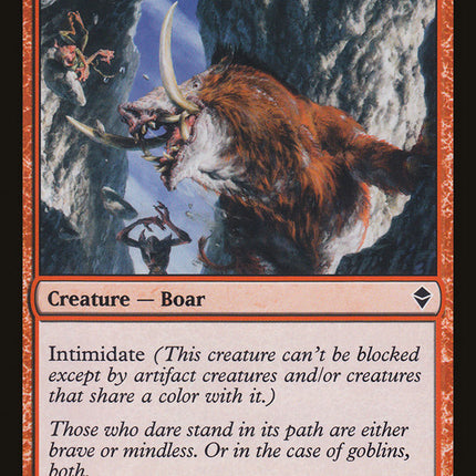 Bladetusk Boar [Zendikar]