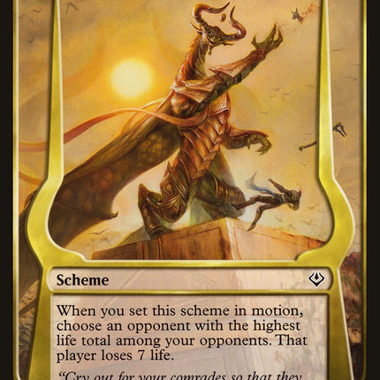 The Mighty Will Fall (Schemes) [Archenemy: Nicol Bolas Schemes]