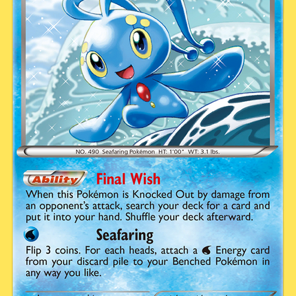 Manaphy (34/135) [Black & White: Plasma Storm]