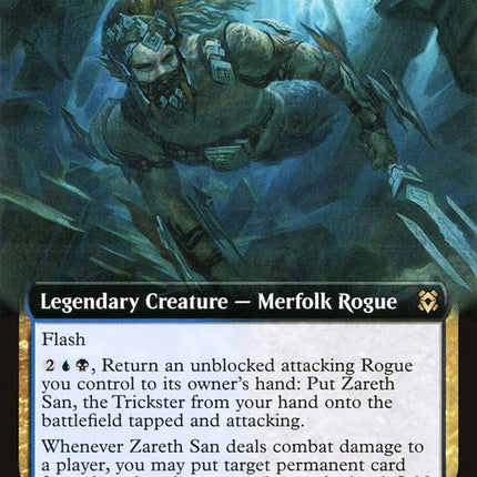 Zareth San, the Trickster (Extended Art) [Zendikar Rising]