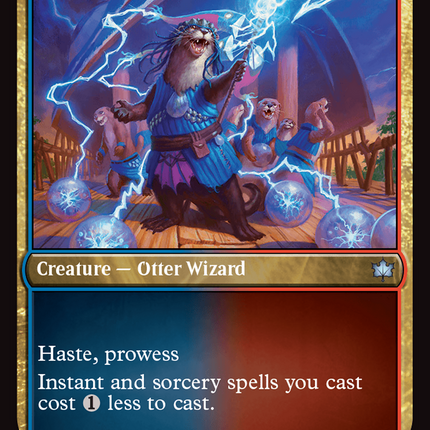 Stormcatch Mentor (Promo Pack) [Bloomburrow Promos]