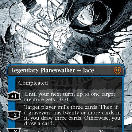 Jace, the Perfected Mind (Borderless Manga) [Phyrexia: All Will Be One]